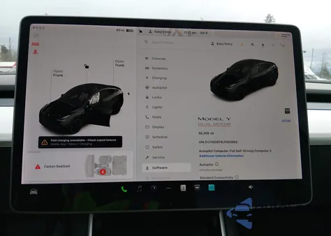 2020 Tesla Model Y Long Range Dual Motor All-Wheel Drive/Performance Dual Motor All-Wheel Drive from USA, damaged, VIN 5YJYGDEF9LF053563